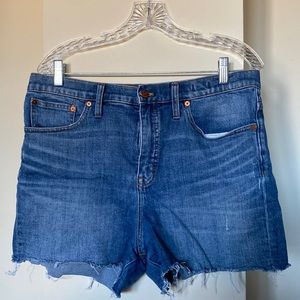Madewell Mom Denim Shorts | Denim High Rise Shorts Size 30